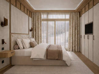 Experience luxury and comfort in this stunning bedroom.