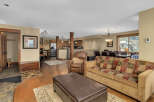 Step into luxury with this stunning property featuring a spacious living area, perfect for entertaining or relaxing.