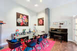 Step into this stylish dining room, perfect for entertaining and everyday living.