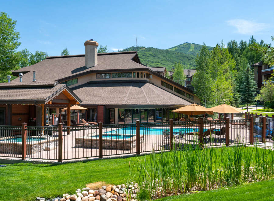 Discover luxury living at this stunning property featuring a beautiful pool and spa area, perfect for relaxation and entertainment.