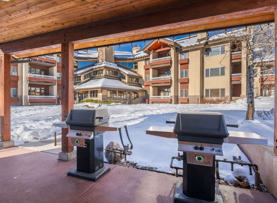 Enjoy outdoor cooking in style with this property's convenient BBQ area.
