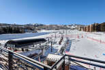 Enjoy stunning mountain views and ski-in/ski-out access from this luxurious property.