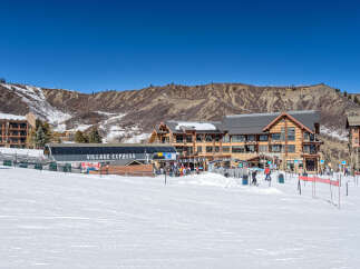 Experience the ultimate ski-in/ski-out lifestyle at this stunning property, perfectly positioned for winter adventures.