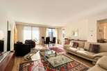 Experience elegant living in this spacious apartment featuring a bright and airy living and dining area.