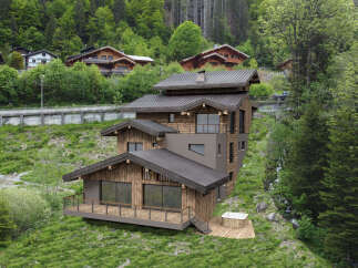 Discover the epitome of alpine luxury in this stunning chalet nestled amidst the breathtaking mountain scenery.