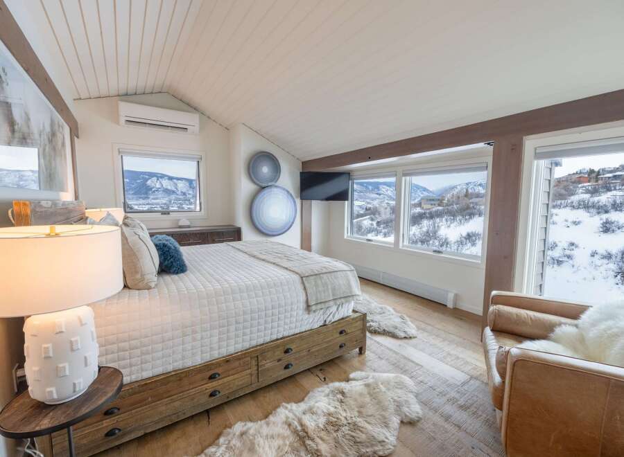 Experience luxury and comfort in this stunning bedroom.