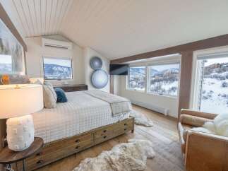 Experience luxury and comfort in this stunning bedroom.