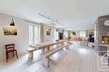 This stunning property boasts a spacious, open-plan living area, perfect for entertaining.