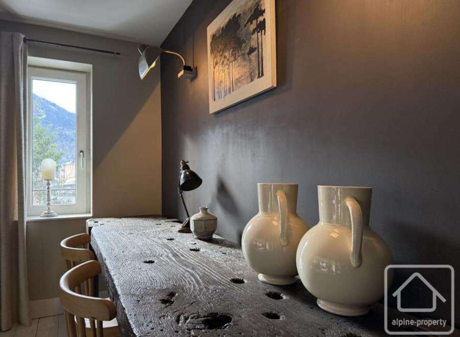 This stunning property features a beautifully designed dining area, perfect for hosting guests or enjoying family meals.