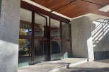 Discover the elegance of this property, featuring stunning glass doors that invite natural light.