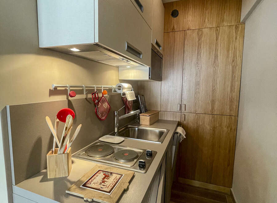 Discover this charming kitchen space, perfect for culinary adventures.