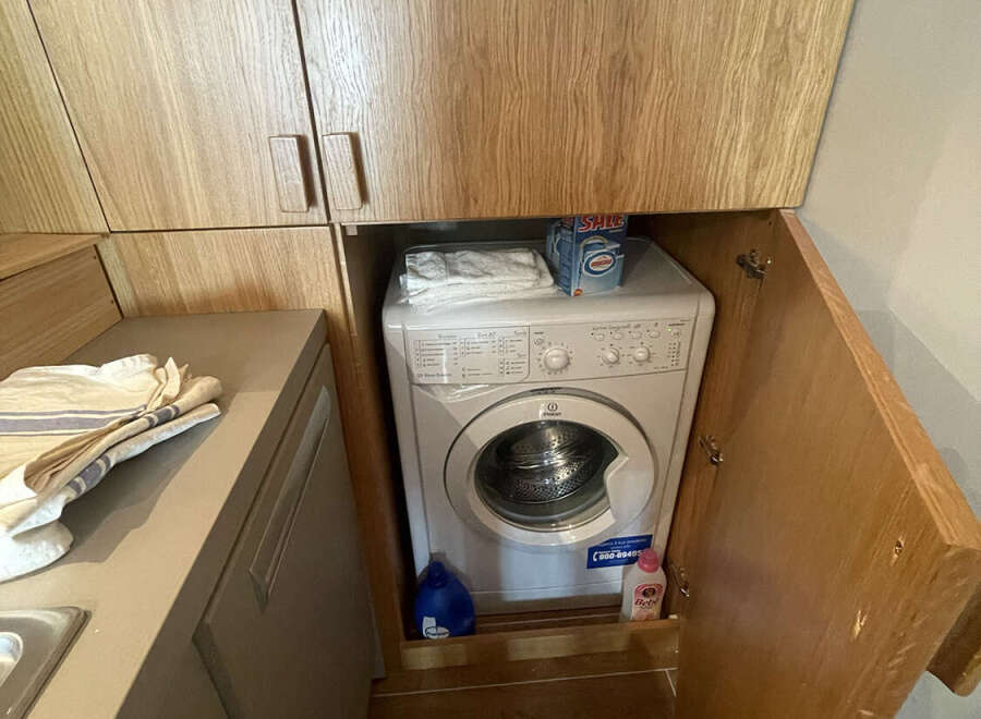 Discover the convenience of in-unit laundry in this well-appointed property.