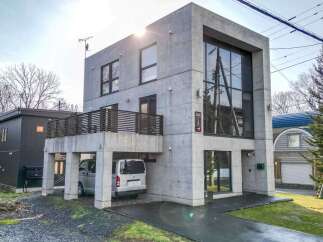 Discover modern living in this stunning concrete home.