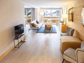 Experience luxury living in this stunning property! This home boasts a bright and airy living space with beautiful hardwood floors and large windows offering breathtaking views.