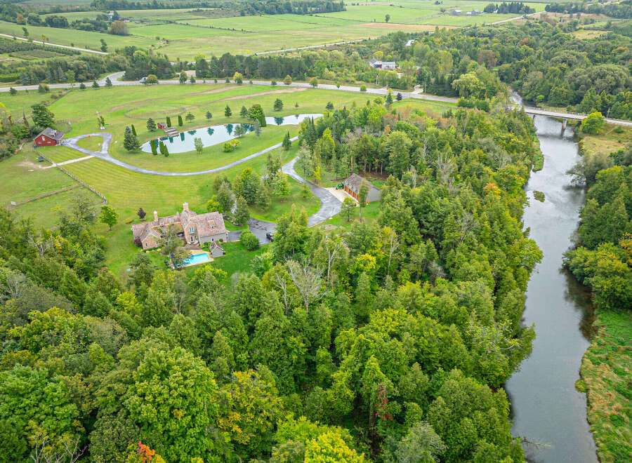 Discover a stunning estate nestled in a serene natural setting.
