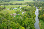 Discover a stunning estate nestled in a serene natural setting.