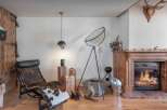 Step into luxury with this stunning property, featuring a cozy fireplace perfect for chilly evenings.