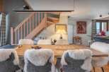 Step into luxury with this stunning dining area, perfect for hosting memorable gatherings.