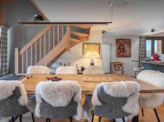 Step into luxury with this stunning dining area, perfect for hosting memorable gatherings.