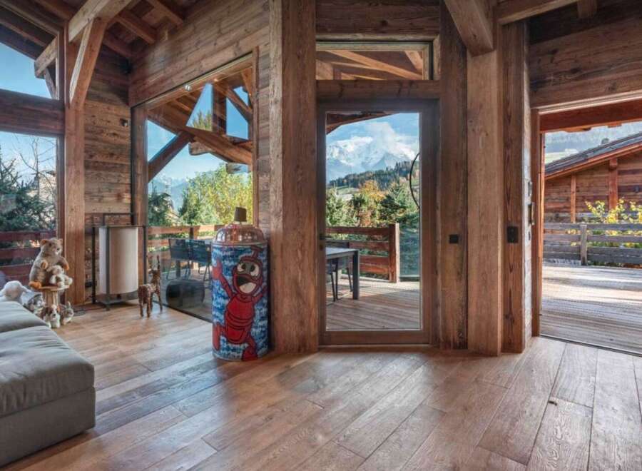 Experience the epitome of luxury living in this stunning wooden chalet.