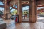 Experience the epitome of luxury living in this stunning wooden chalet.