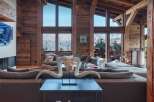 Experience the epitome of luxury living in this stunning chalet, boasting breathtaking mountain views.