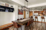 Step into luxury with this stunning dining area, perfect for entertaining guests or enjoying family meals.