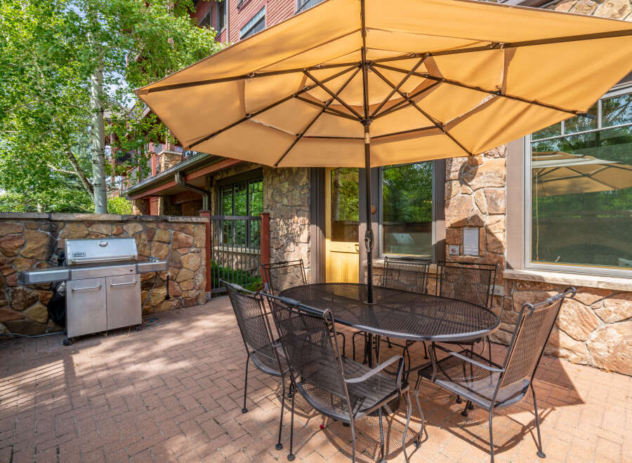 Enjoy outdoor living at its finest with this stunning patio space.