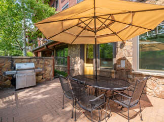Enjoy outdoor living at its finest with this stunning patio space.