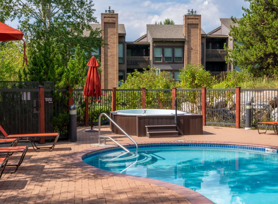 Enjoy a luxurious stay at this stunning property featuring a refreshing pool and a relaxing hot tub.