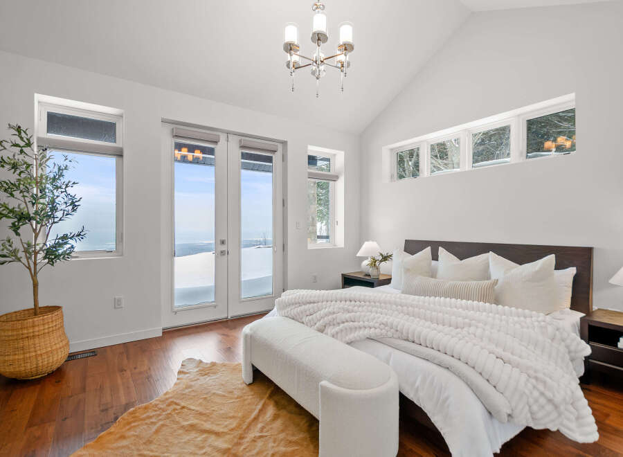 Experience luxury and comfort in this stunning bedroom.