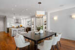 Step into luxury with this stunning dining area, perfect for hosting and everyday living.