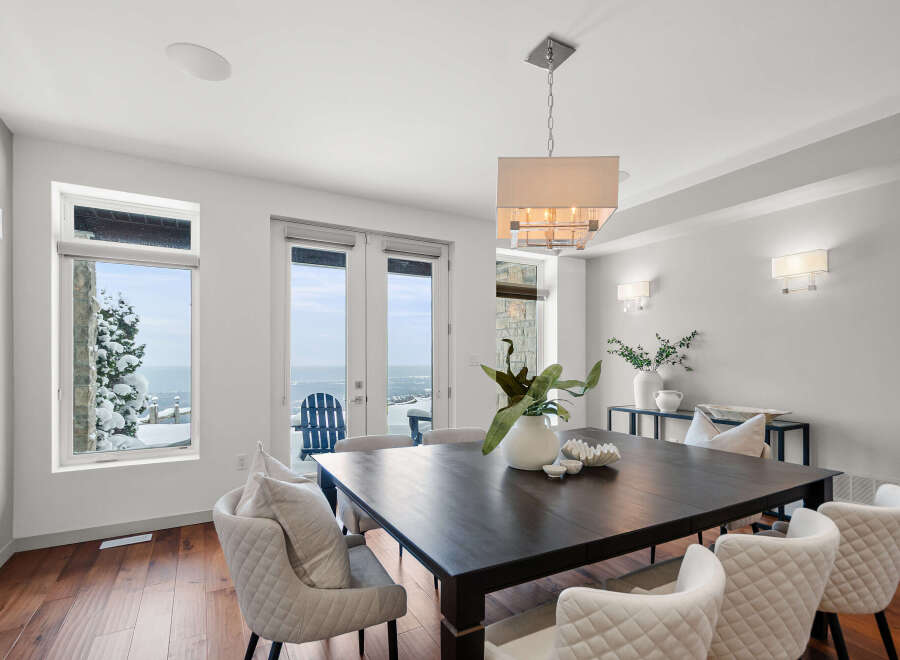 Experience luxury living in this stunning dining room, perfect for hosting memorable gatherings.