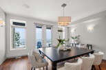 Experience luxury living in this stunning dining room, perfect for hosting memorable gatherings.