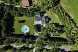 Discover this stunning property featuring a unique circular pool with a fountain, perfect for relaxation and entertainment.