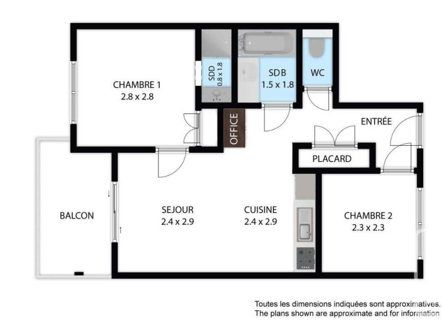 Discover this charming apartment featuring a well-designed floor plan.