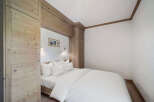 Experience the epitome of comfort in this beautifully designed bedroom.