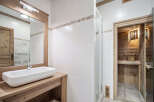 Discover the epitome of relaxation in this stunning bathroom.