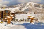 Experience the ultimate winter getaway in this stunning property nestled in a picturesque mountain setting.