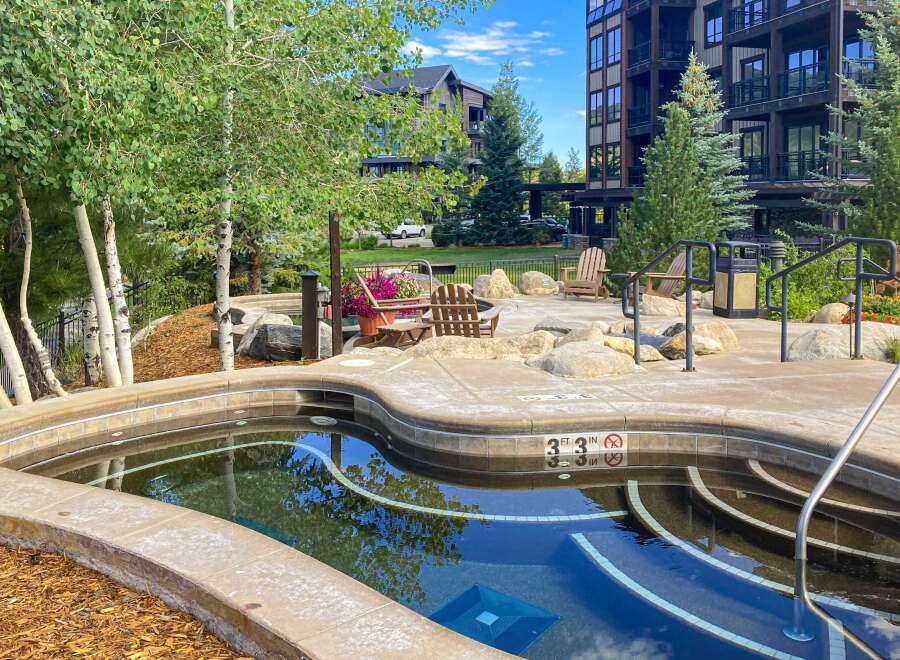 Enjoy the ultimate relaxation at this stunning property featuring a luxurious hot tub.