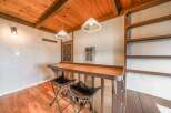 Discover the charm of this unique property featuring a stylish bar area, perfect for entertaining.