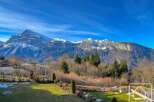 Experience breathtaking mountain views from this stunning property.