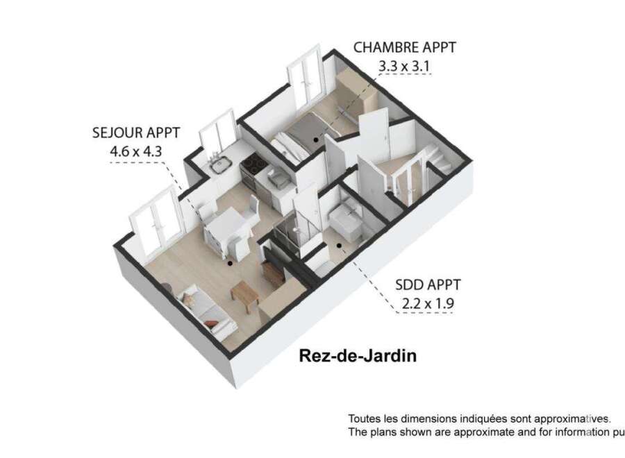 Discover this charming apartment featuring a well-designed layout.