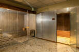 Step into luxury with this stunning sauna, a perfect addition to any home spa.