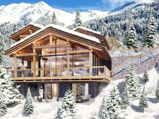 Experience the ultimate in luxury living with this stunning mountain chalet.