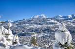 Experience the charm of a winter wonderland in this picturesque mountain village.