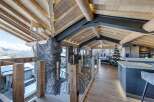 Experience luxury living in this stunning chalet, featuring a unique blend of rustic charm and modern design.