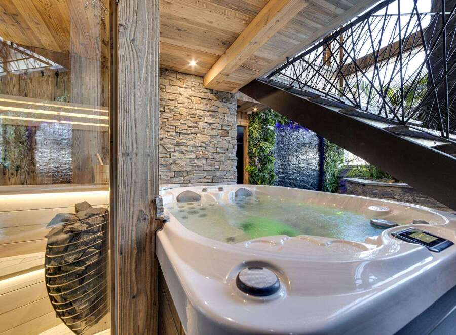 Indulge in luxury and relaxation in this stunning spa retreat.