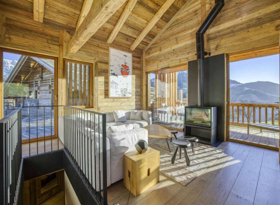 Experience the epitome of alpine luxury in this stunning chalet.