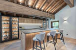 This stunning kitchen boasts a rustic yet modern design, perfect for entertaining and everyday living.
